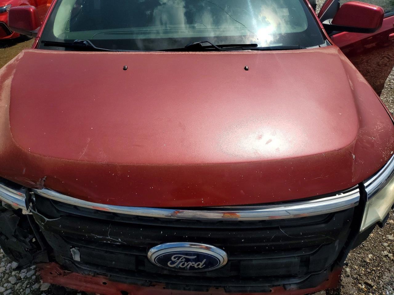 2011 Ford Edge Sport Red vin: 2FMDK3AK2BBA08479