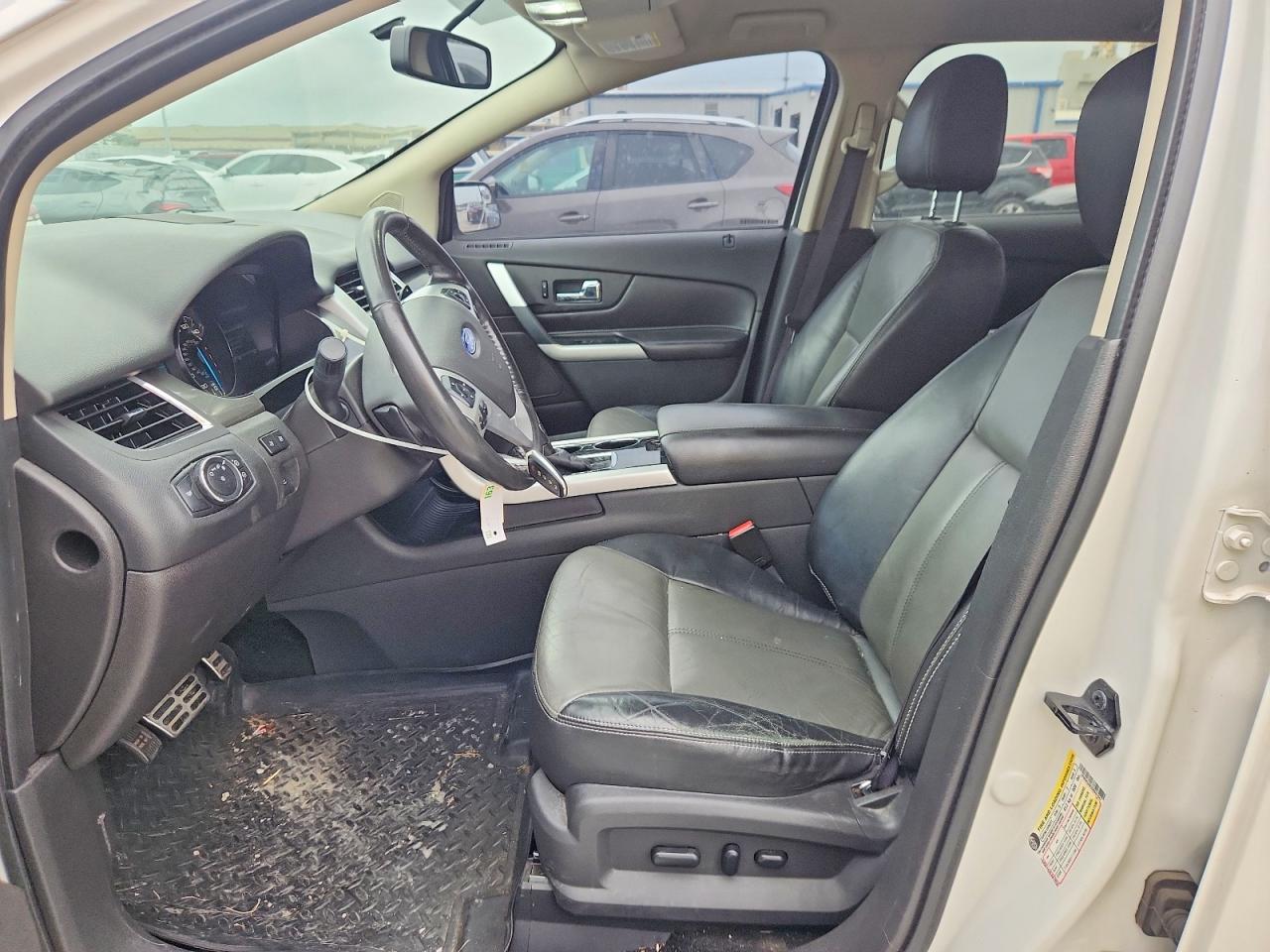 2013 Ford Edge Sport White vin: 2FMDK3AK2DBB81647