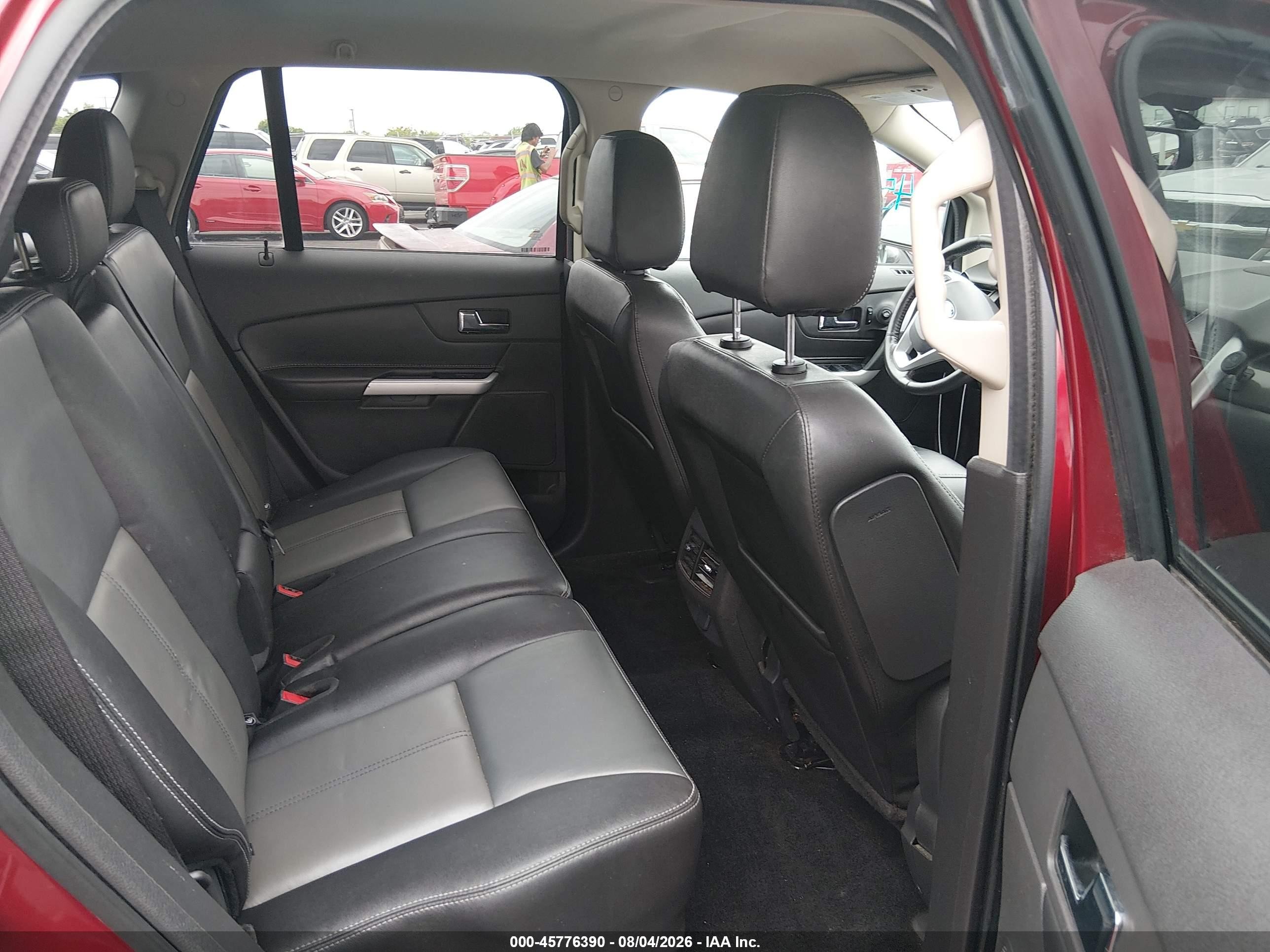 2014 Ford Edge Sport Burgundy vin: 2FMDK3AK2EBA16781