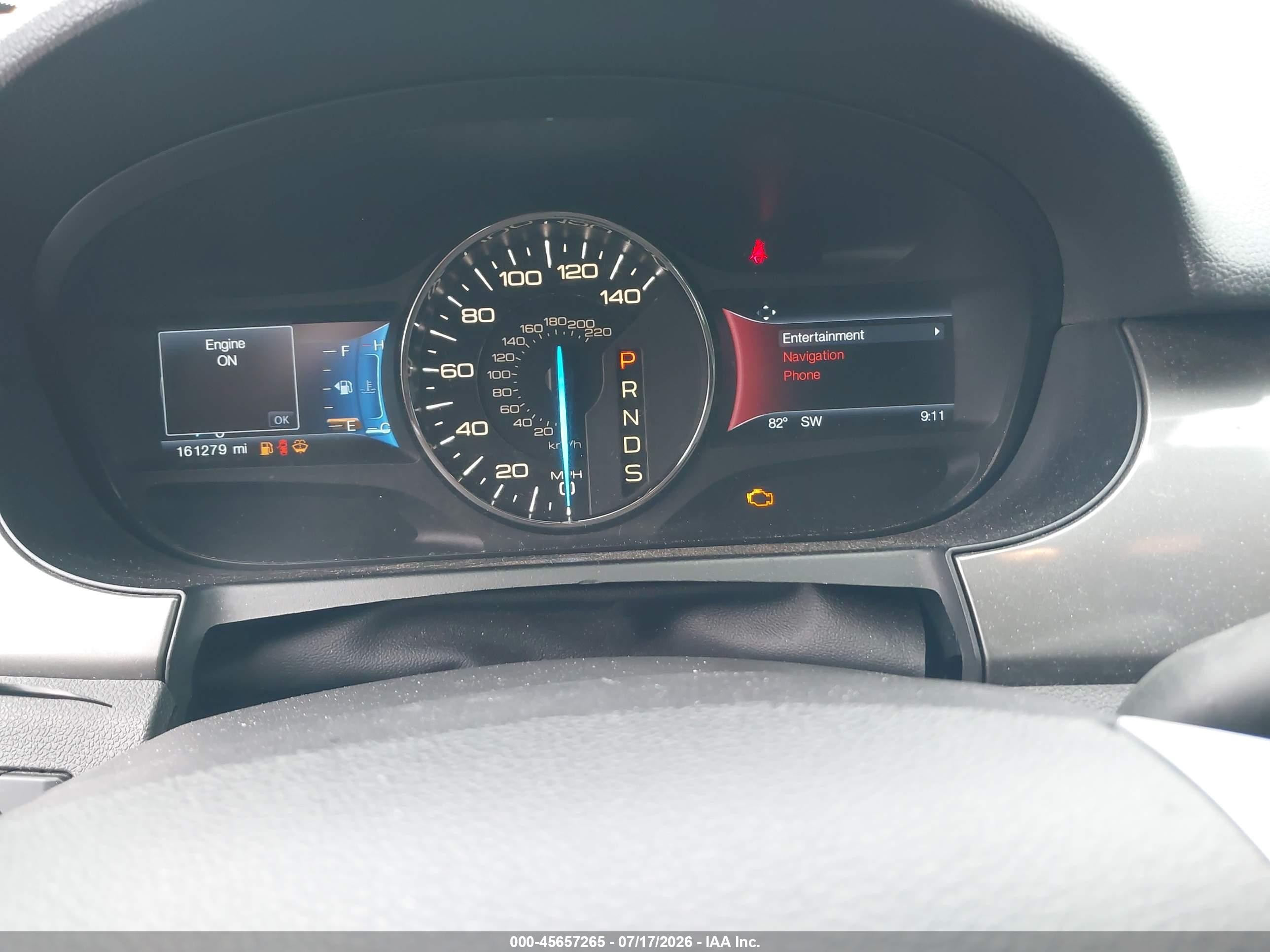 2014 Ford Edge Sport White vin: 2FMDK3AK2EBA74616
