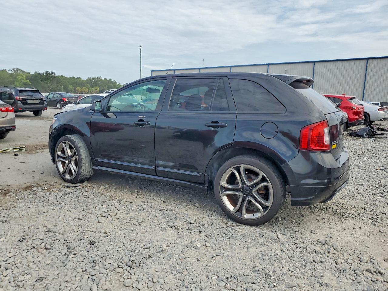 2014 Ford Edge Sport Black vin: 2FMDK3AK2EBA89097