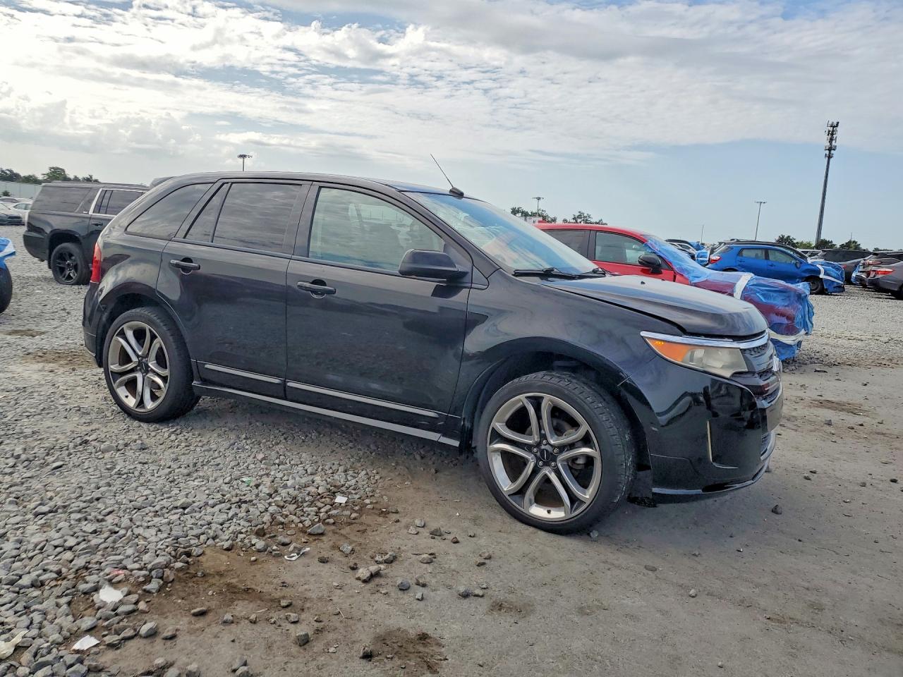 2014 Ford Edge Sport Black vin: 2FMDK3AK2EBA89097
