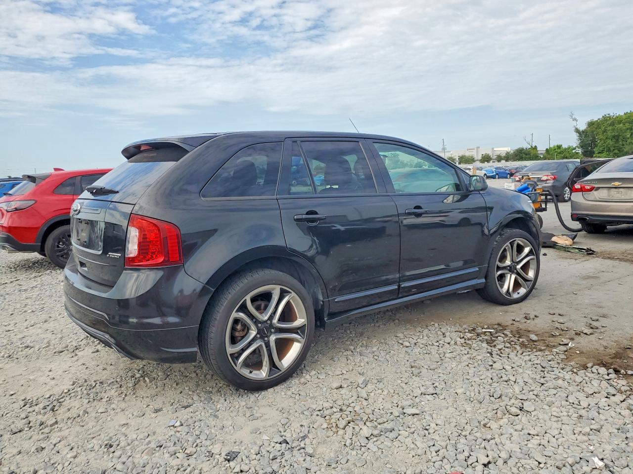 2014 Ford Edge Sport Black vin: 2FMDK3AK2EBA89097