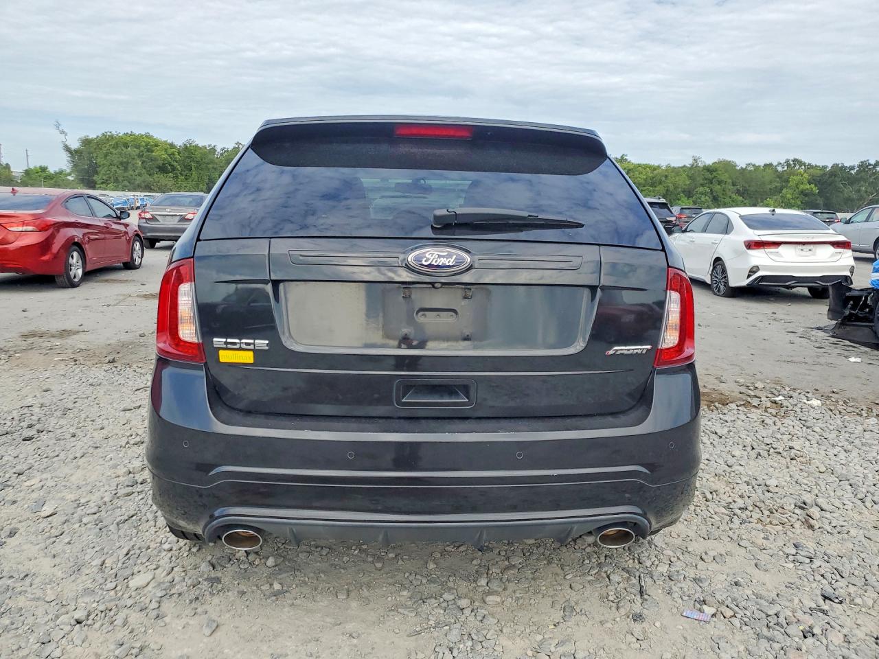 2014 Ford Edge Sport Black vin: 2FMDK3AK2EBA89097