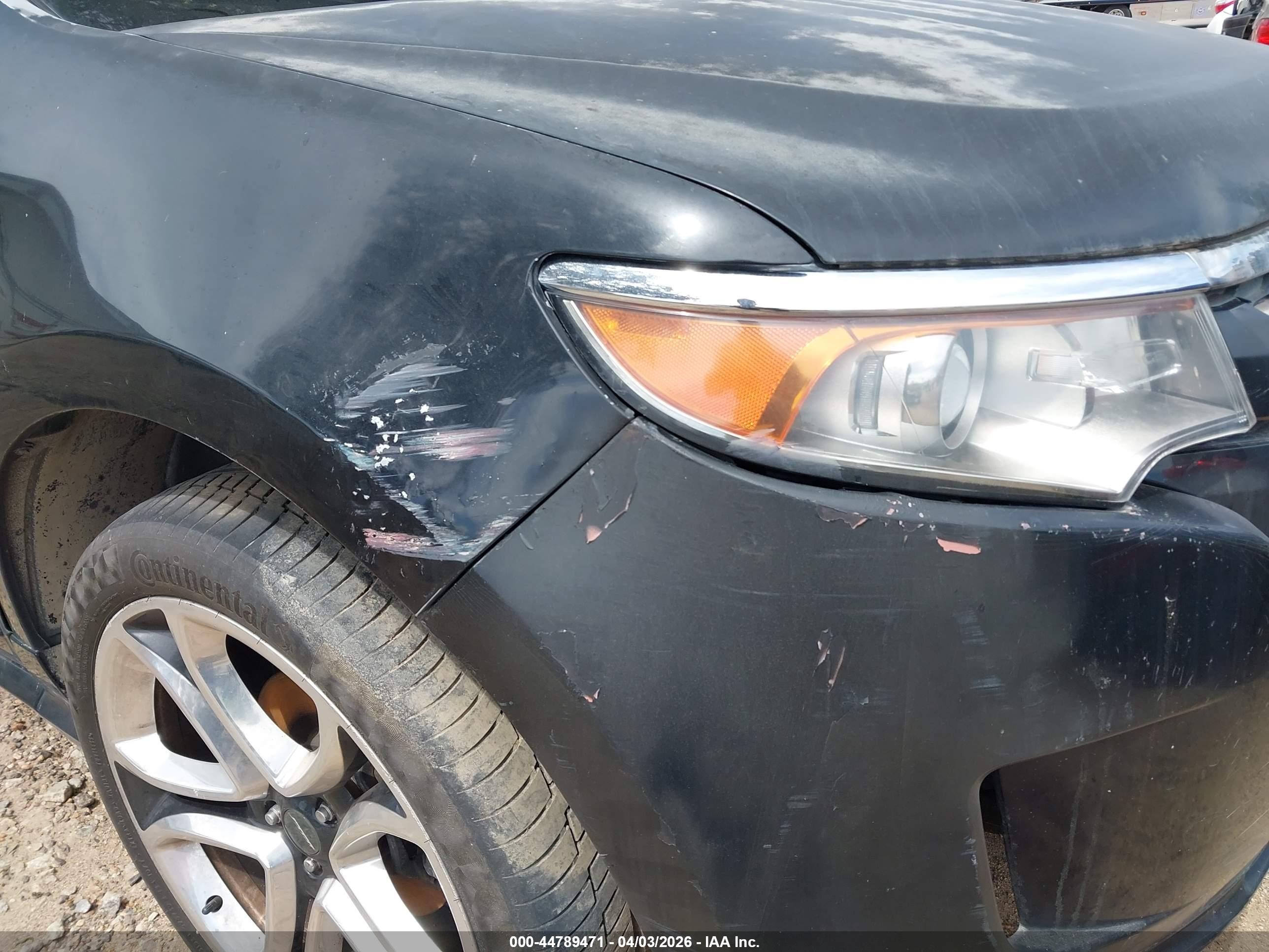 2011 Ford Edge Sport Black vin: 2FMDK3AK3BBB61677