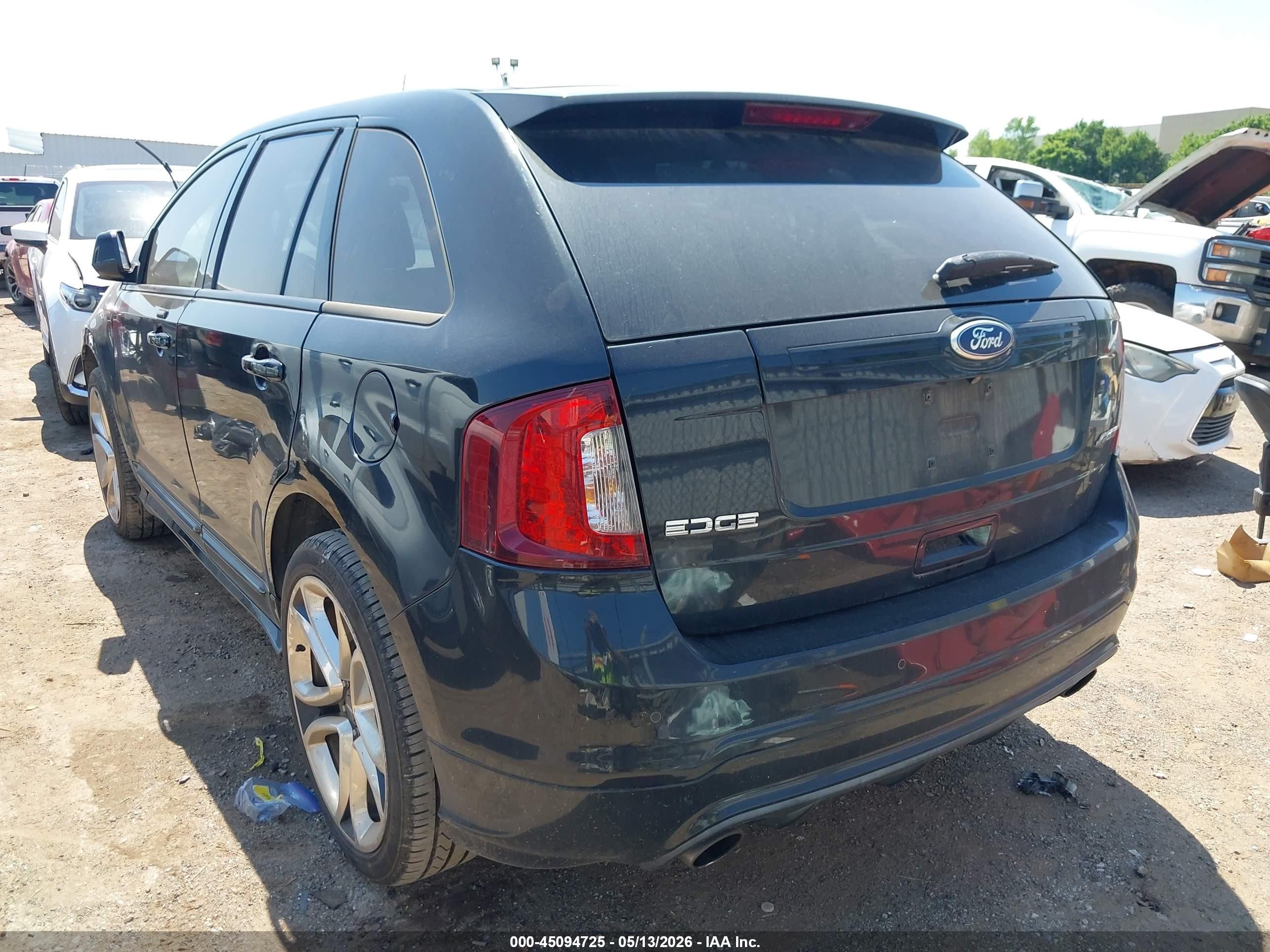 2011 Ford Edge Sport Черный vin: 2FMDK3AK4BBA34047