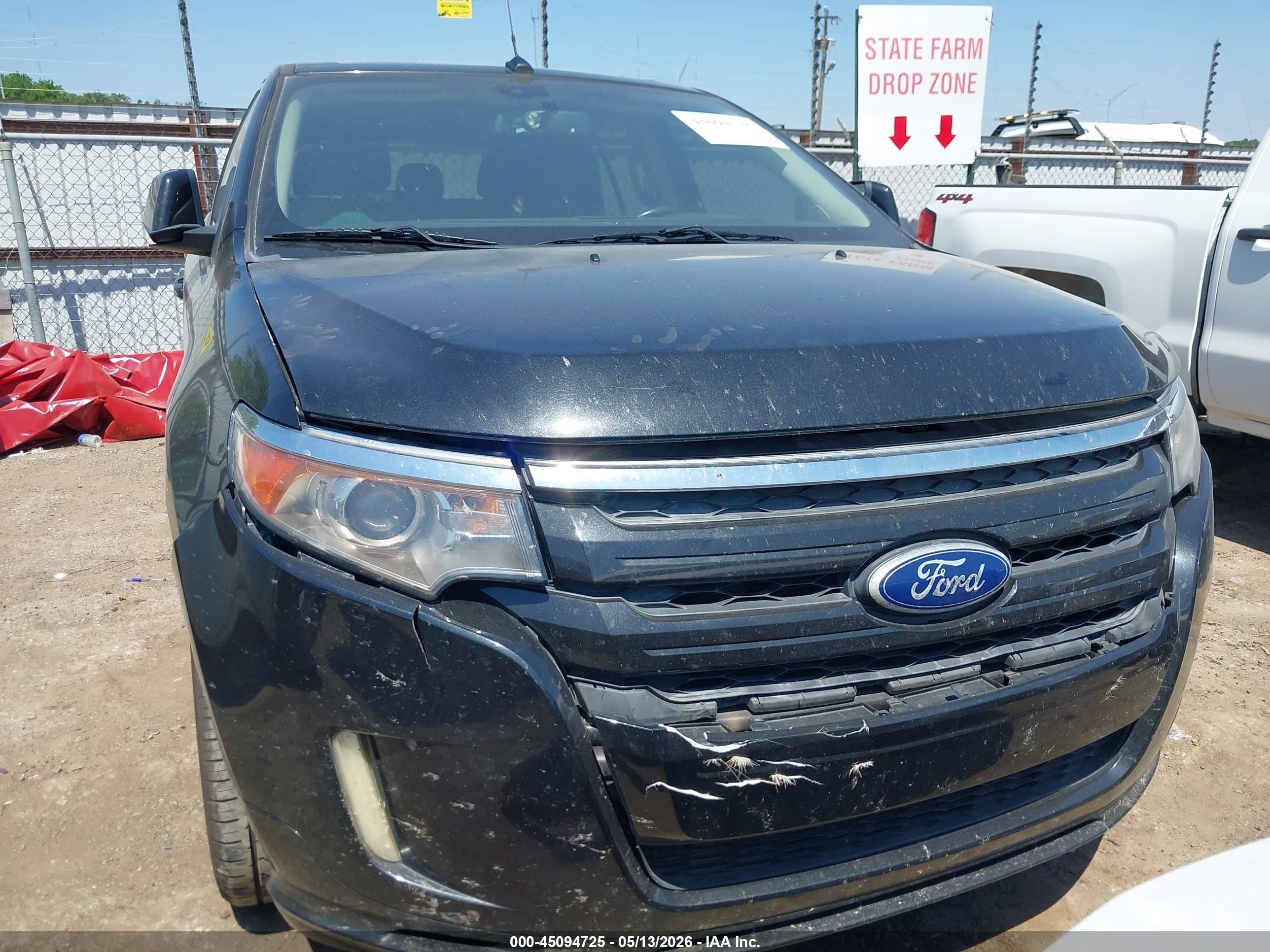 2011 Ford Edge Sport Черный vin: 2FMDK3AK4BBA34047