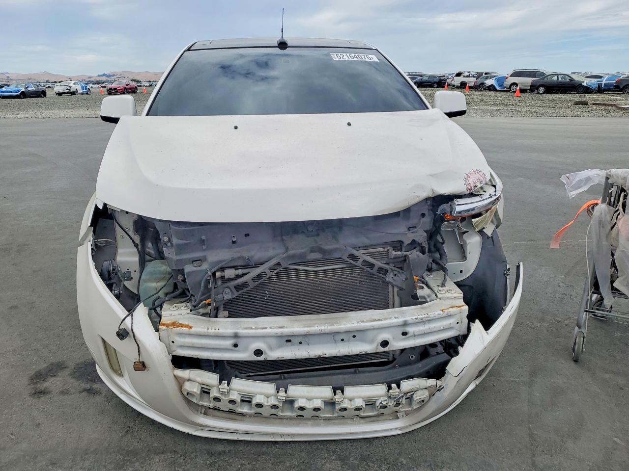 2011 Ford Edge Sport White vin: 2FMDK3AK4BBA53648