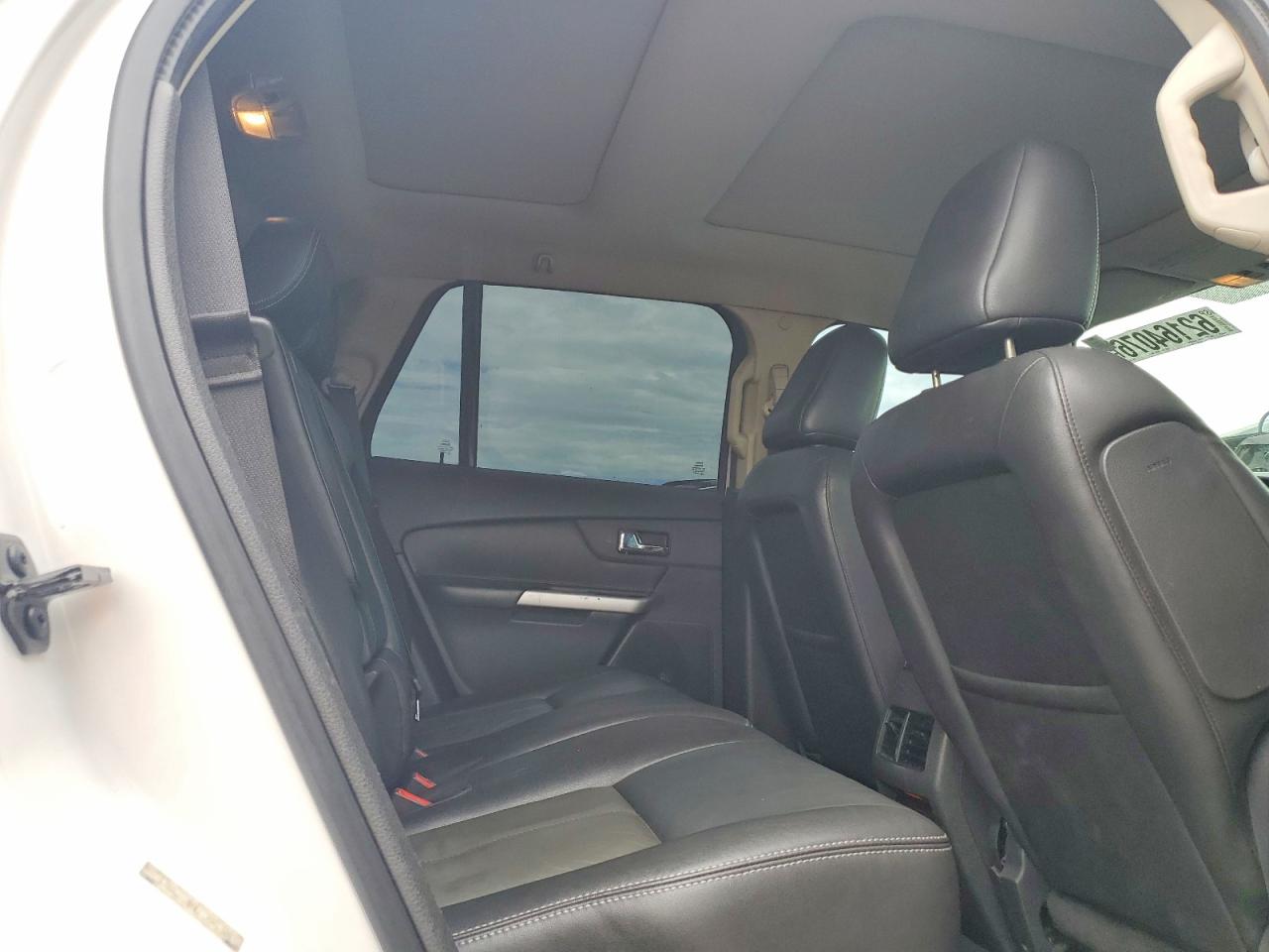 2011 Ford Edge Sport White vin: 2FMDK3AK4BBA53648