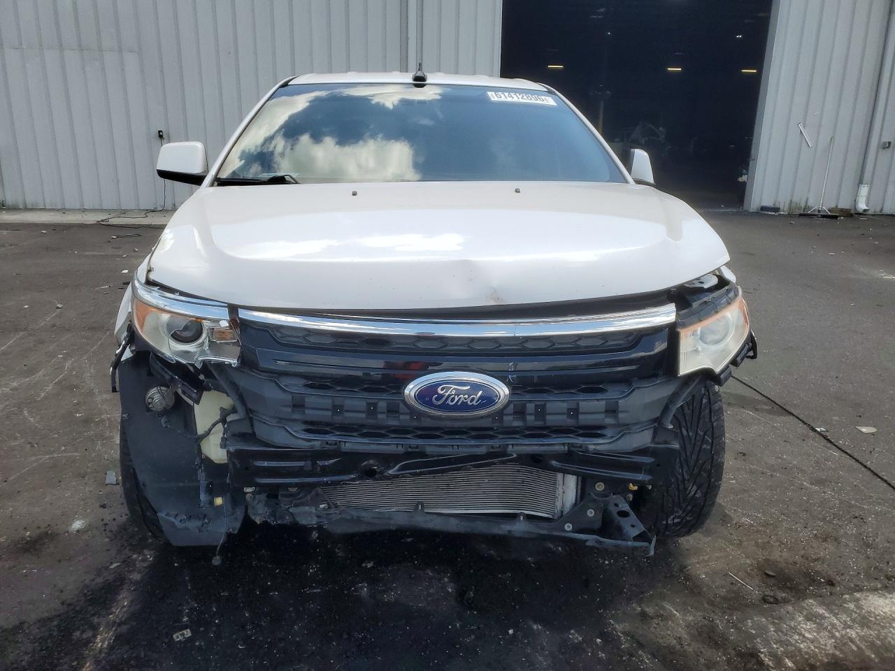 2011 Ford Edge Sport White vin: 2FMDK3AK4BBA83832