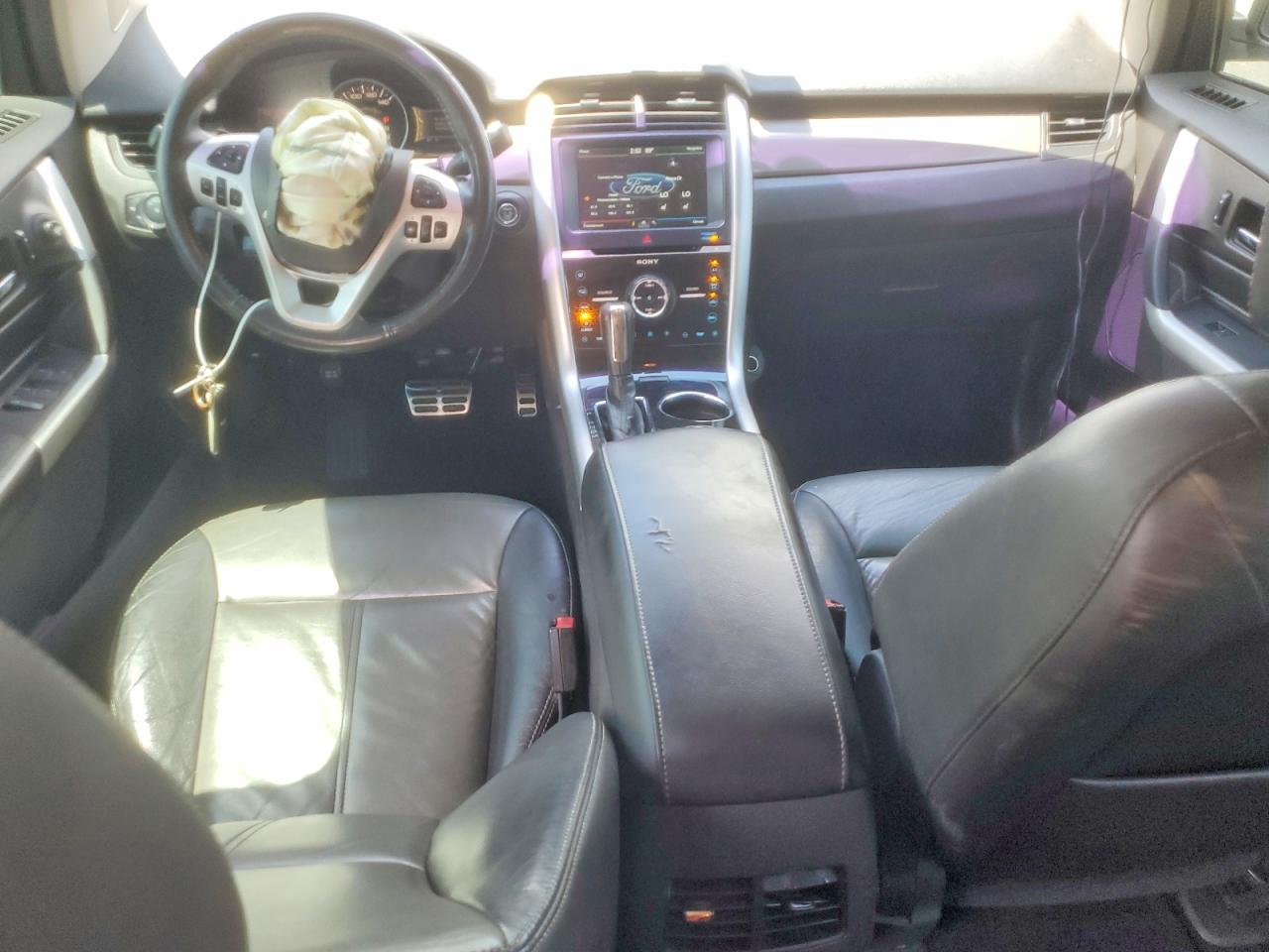 2011 Ford Edge Sport White vin: 2FMDK3AK4BBA83832