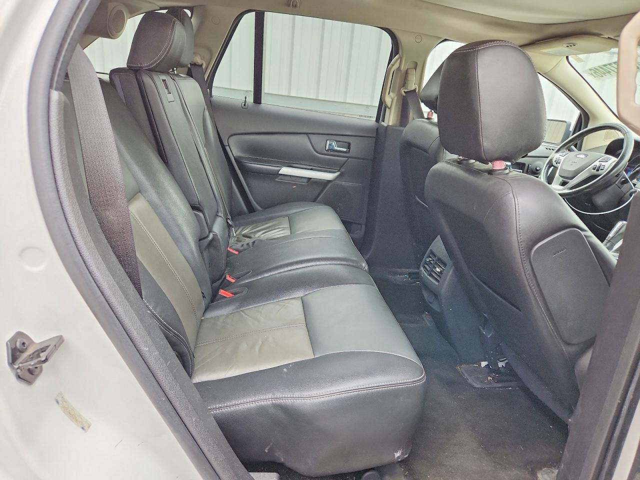 2013 Ford Edge Sport White vin: 2FMDK3AK4DBA35928