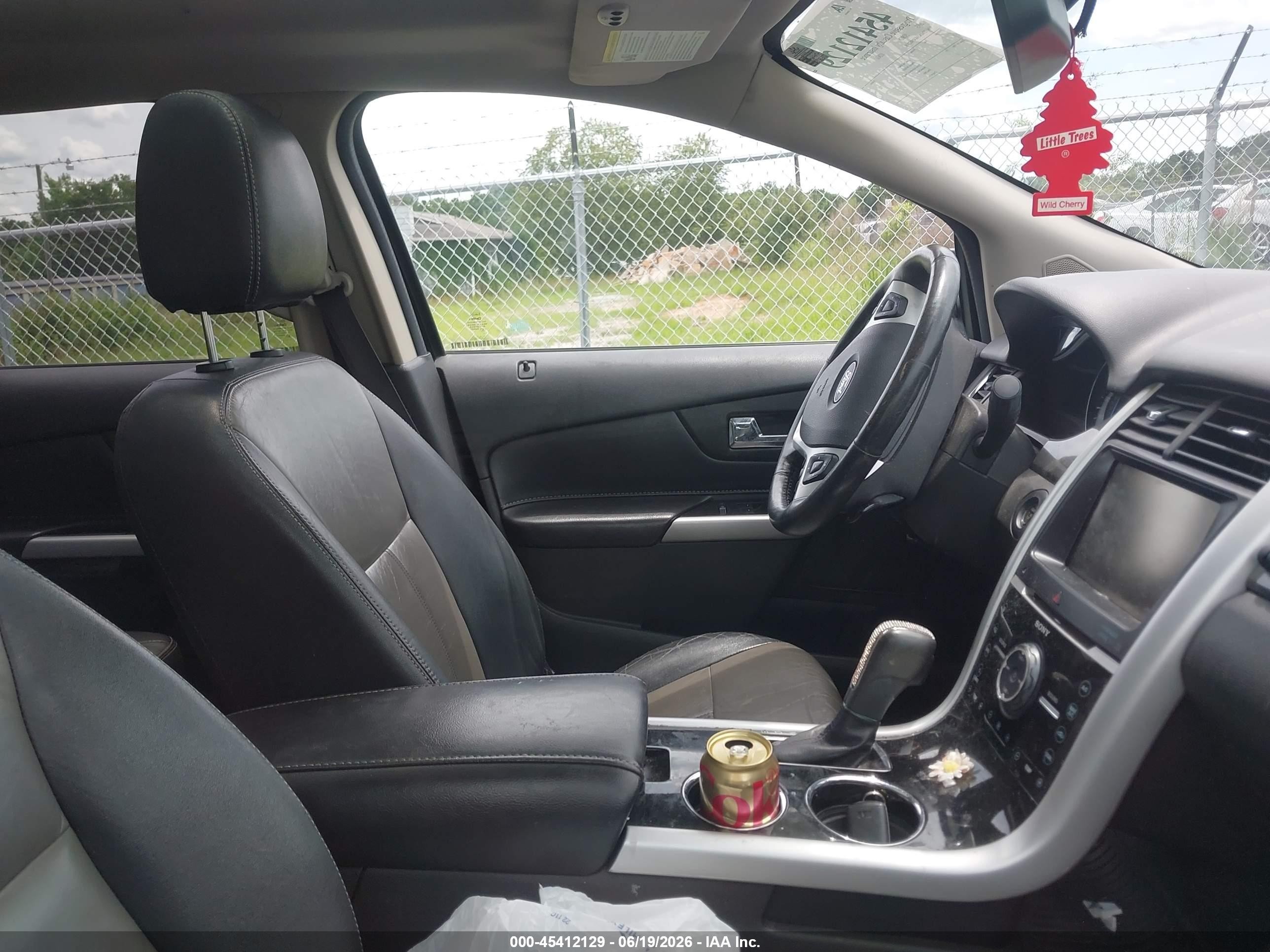 2013 Ford Edge Sport Black vin: 2FMDK3AK4DBE23158