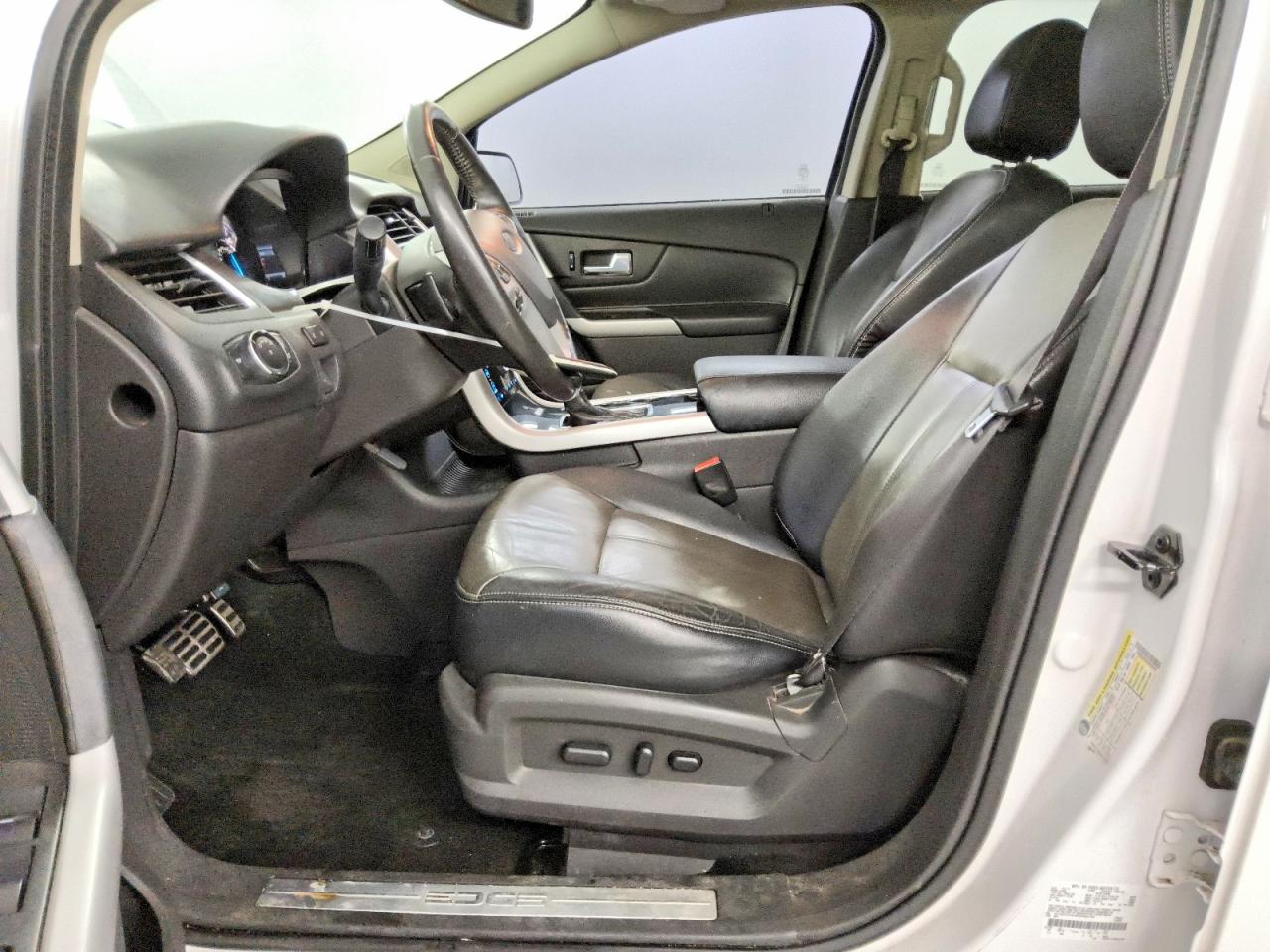 2014 Ford Edge Sport White vin: 2FMDK3AK4EBA68199