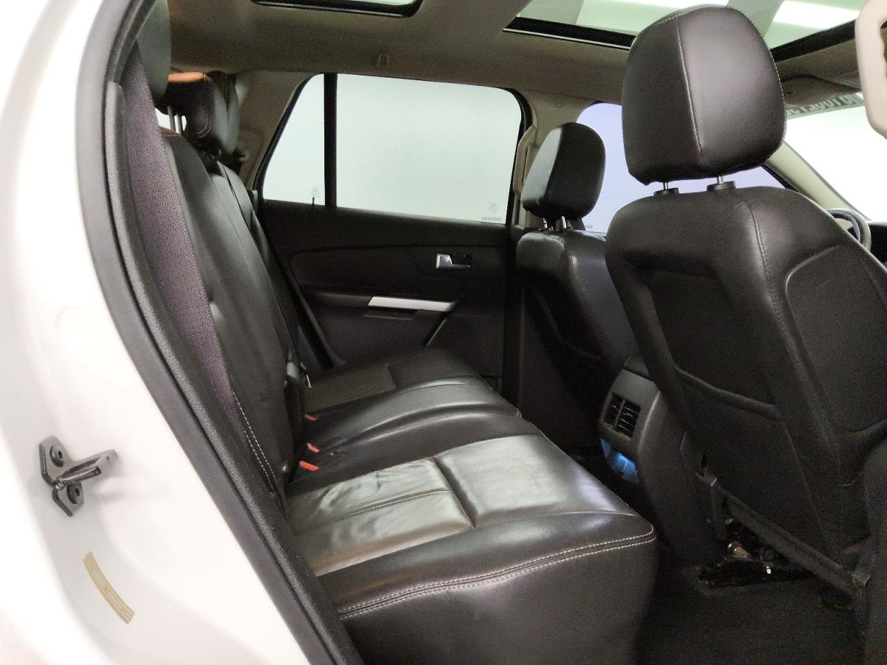 2014 Ford Edge Sport White vin: 2FMDK3AK4EBA68199