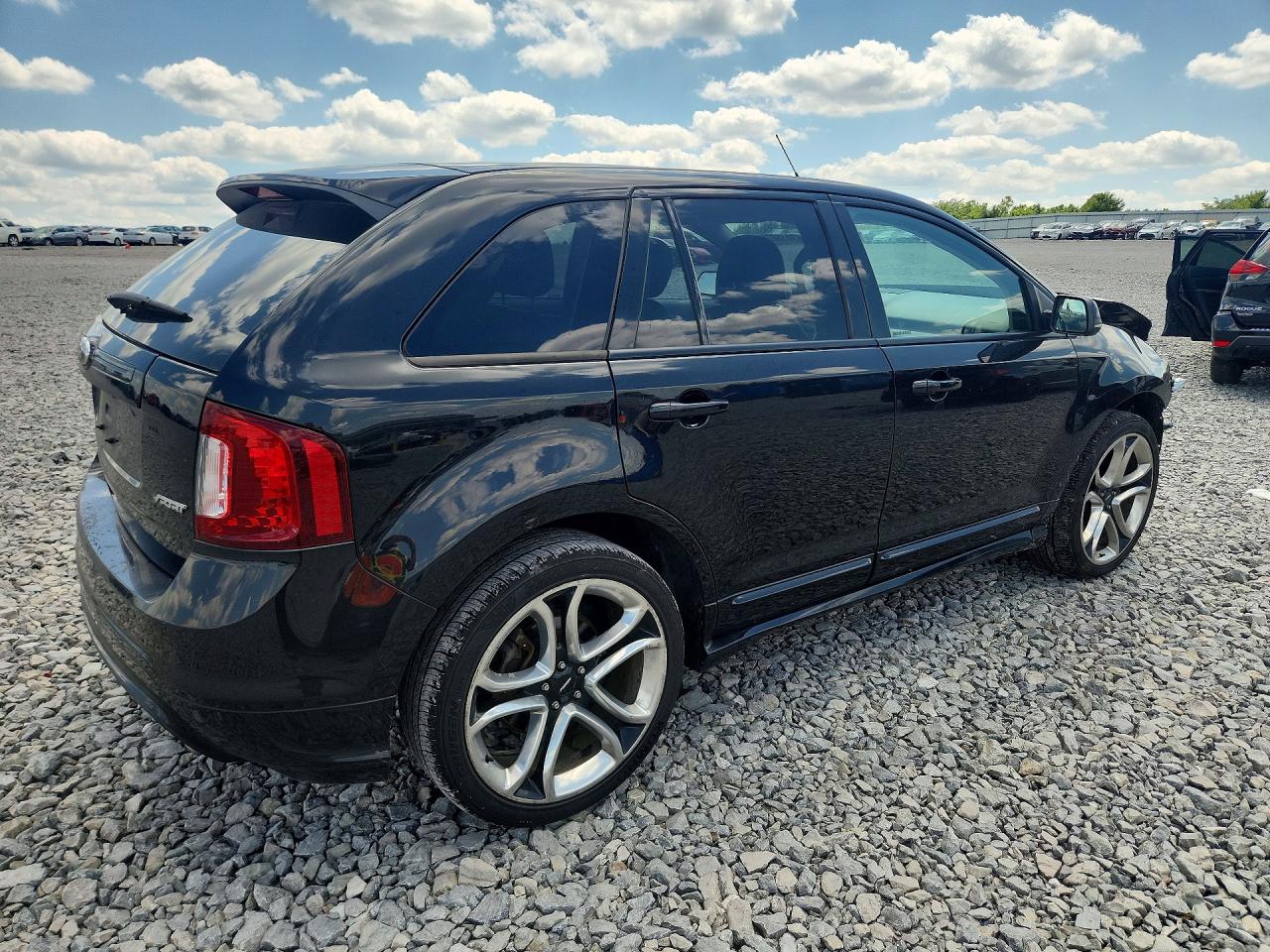 2013 Ford Edge Sport Black vin: 2FMDK3AK5DBC37161