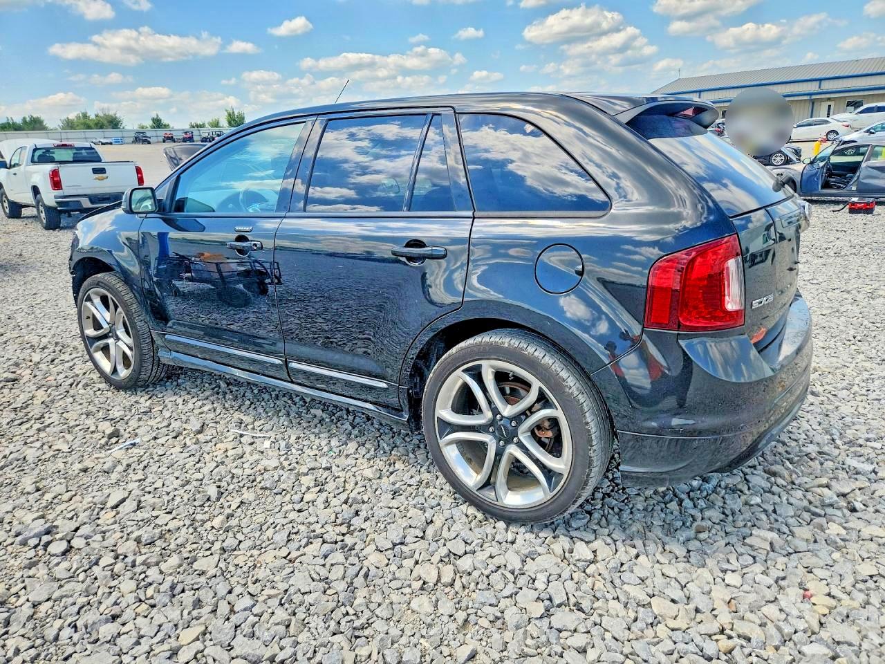 2013 Ford Edge Sport Black vin: 2FMDK3AK5DBC37161