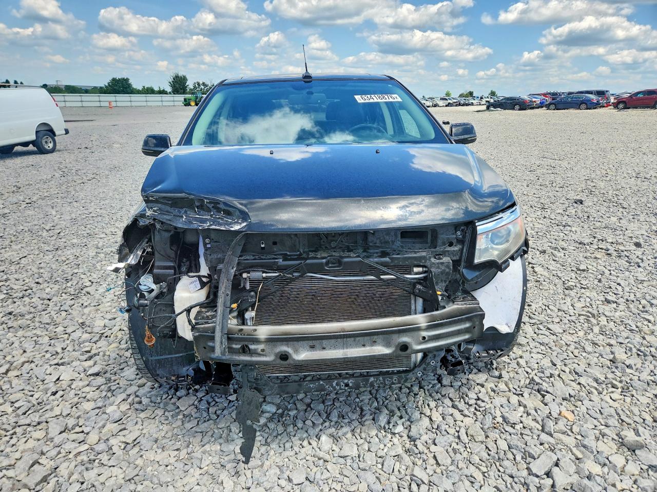 2013 Ford Edge Sport Black vin: 2FMDK3AK5DBC37161