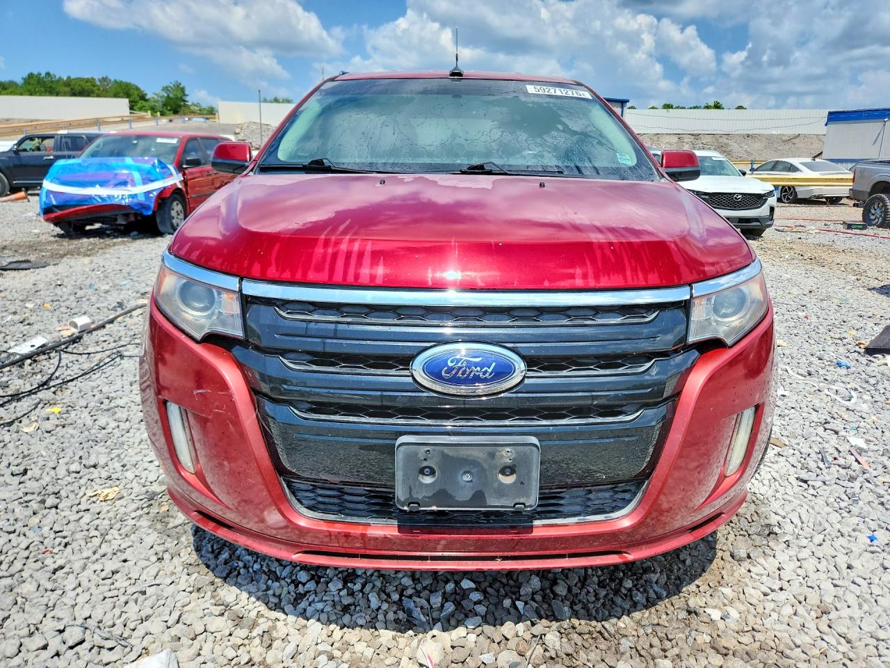 2014 Ford Edge Sport Burgundy vin: 2FMDK3AK5EBA47409
