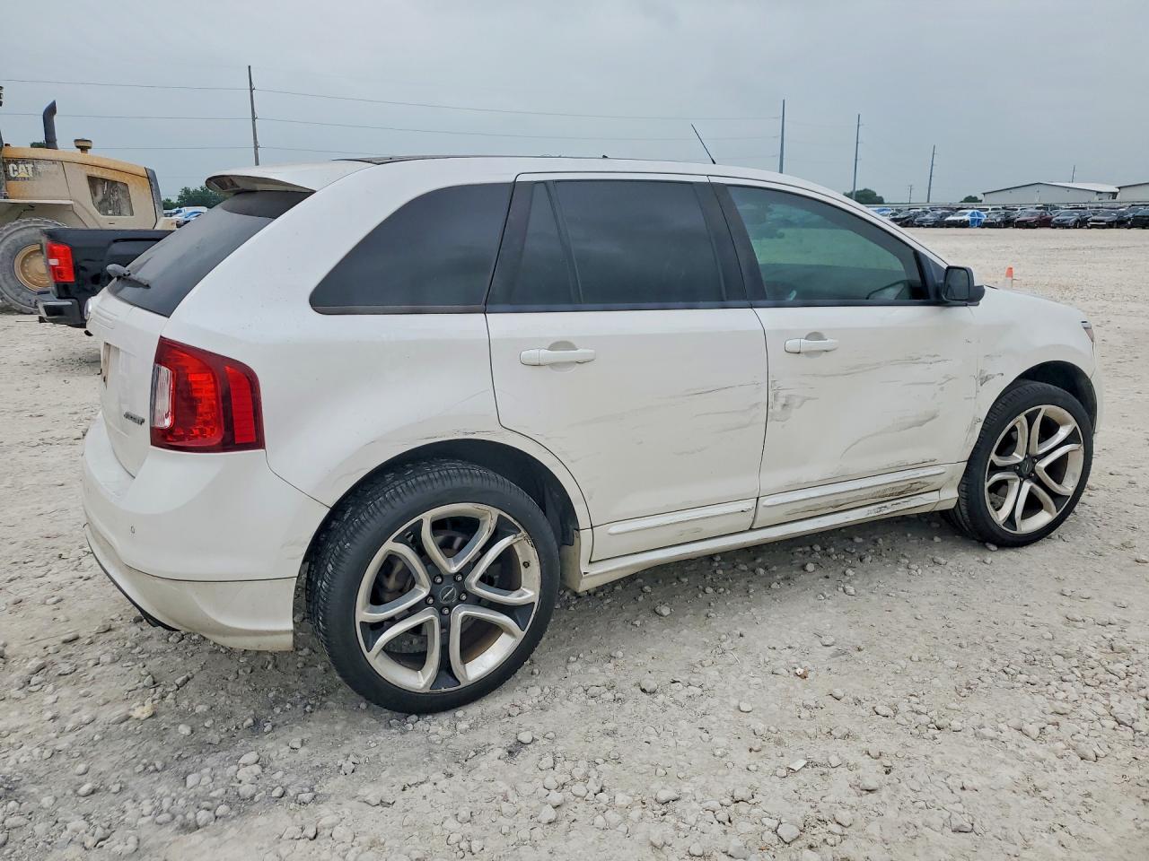 2011 Ford Edge Sport White vin: 2FMDK3AK6BBB11095