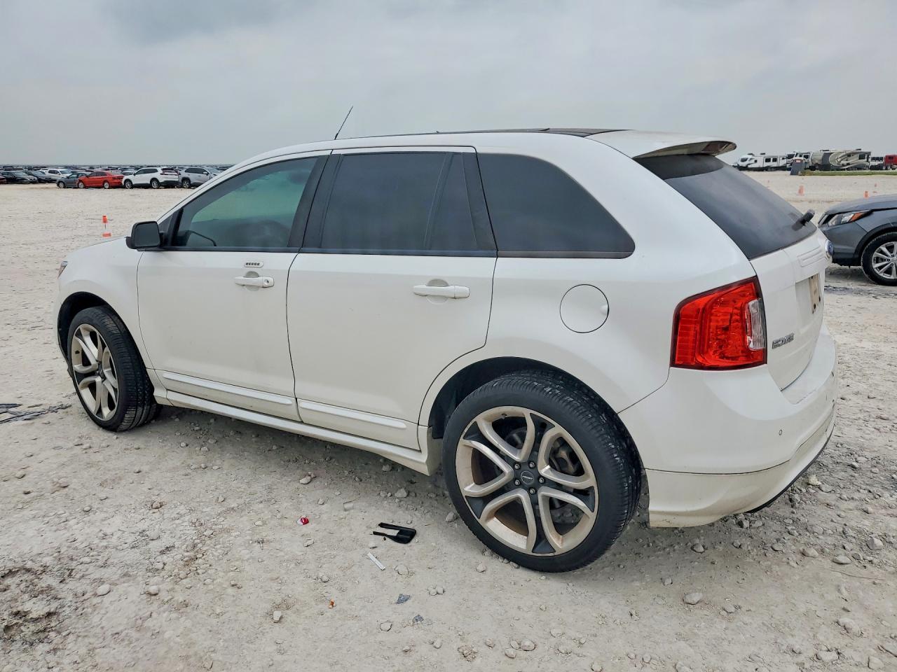 2011 Ford Edge Sport White vin: 2FMDK3AK6BBB11095
