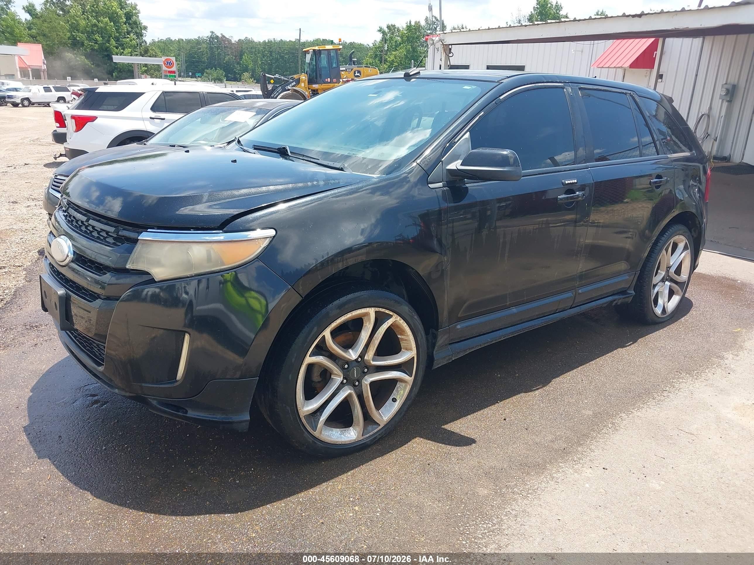 2011 Ford Edge Sport Black vin: 2FMDK3AK6BBB34893