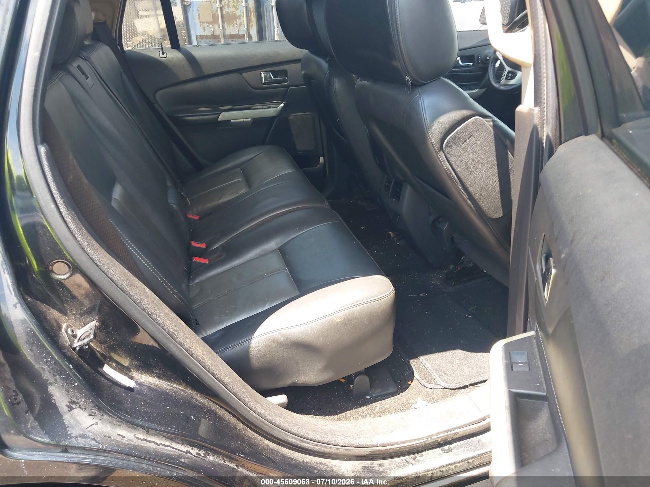 2011 Ford Edge Sport Black vin: 2FMDK3AK6BBB34893
