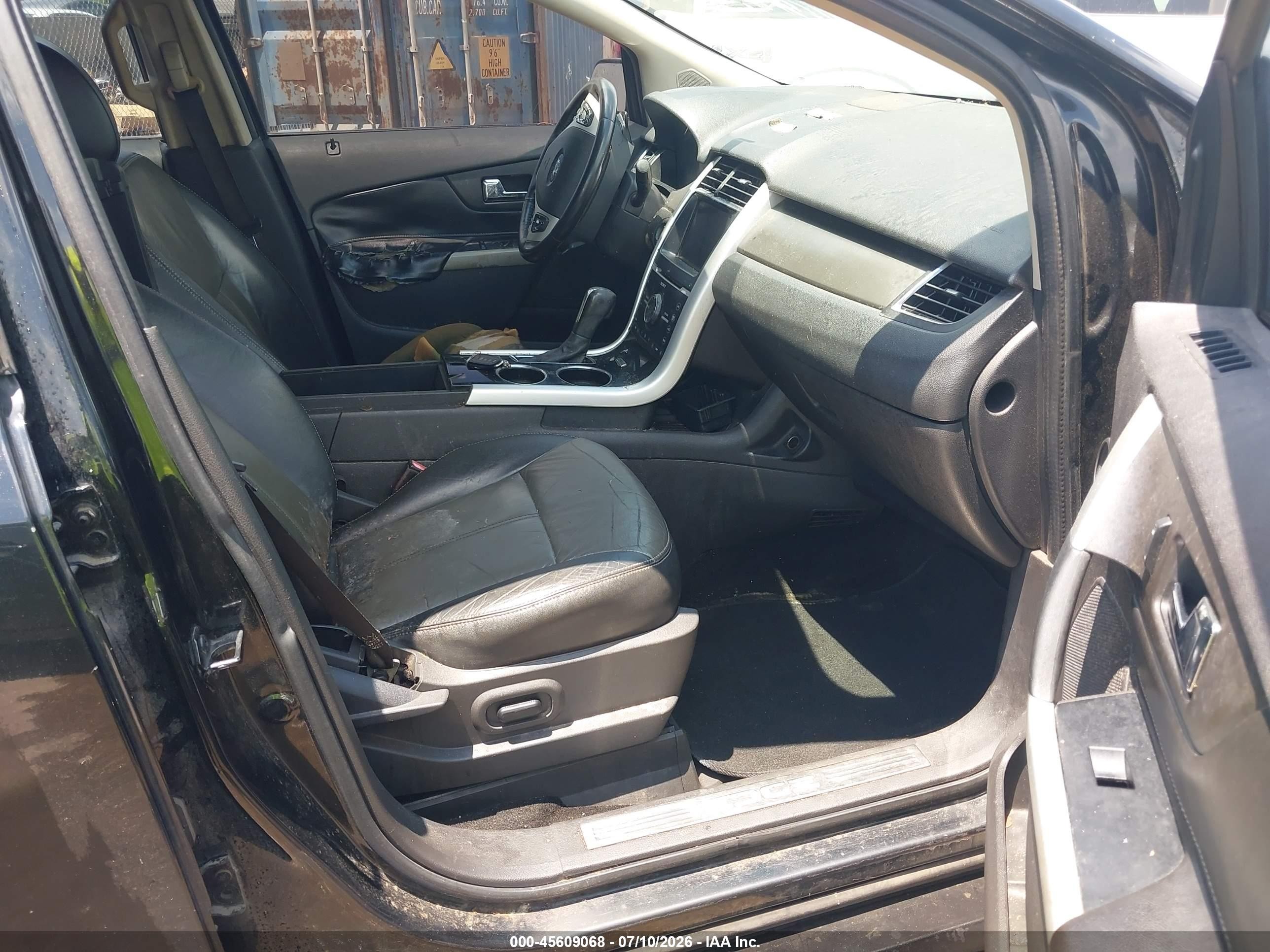 2011 Ford Edge Sport Black vin: 2FMDK3AK6BBB34893