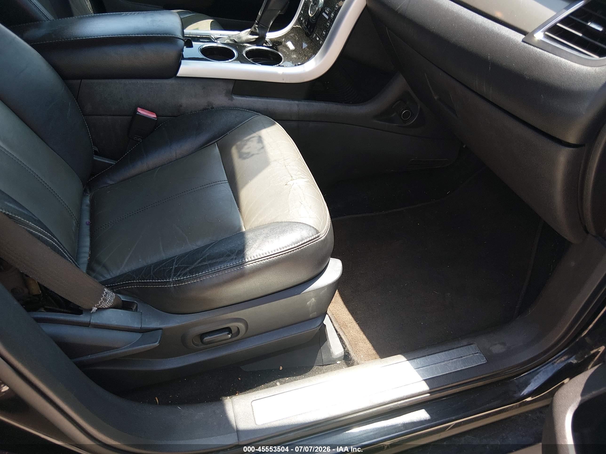 2013 Ford Edge Sport Black vin: 2FMDK3AK6DBC33877