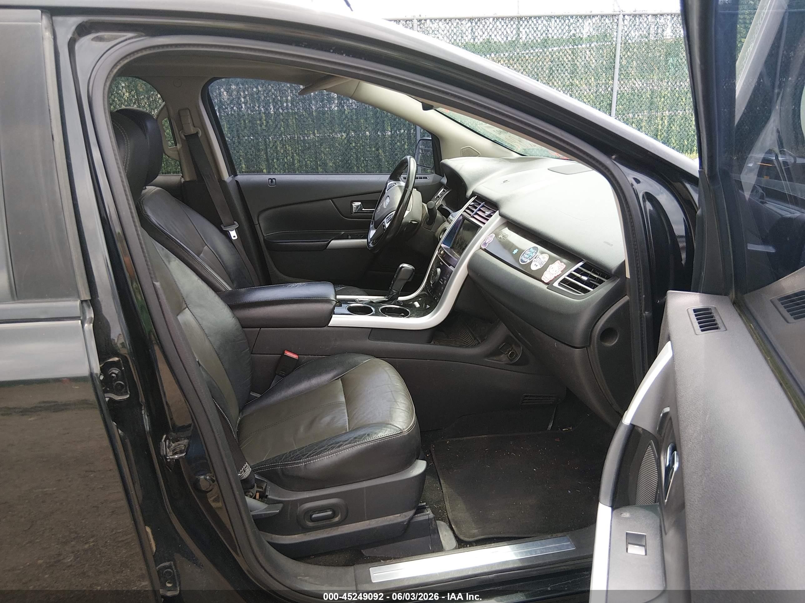 2013 Ford Edge Sport Black vin: 2FMDK3AK6DBC37492