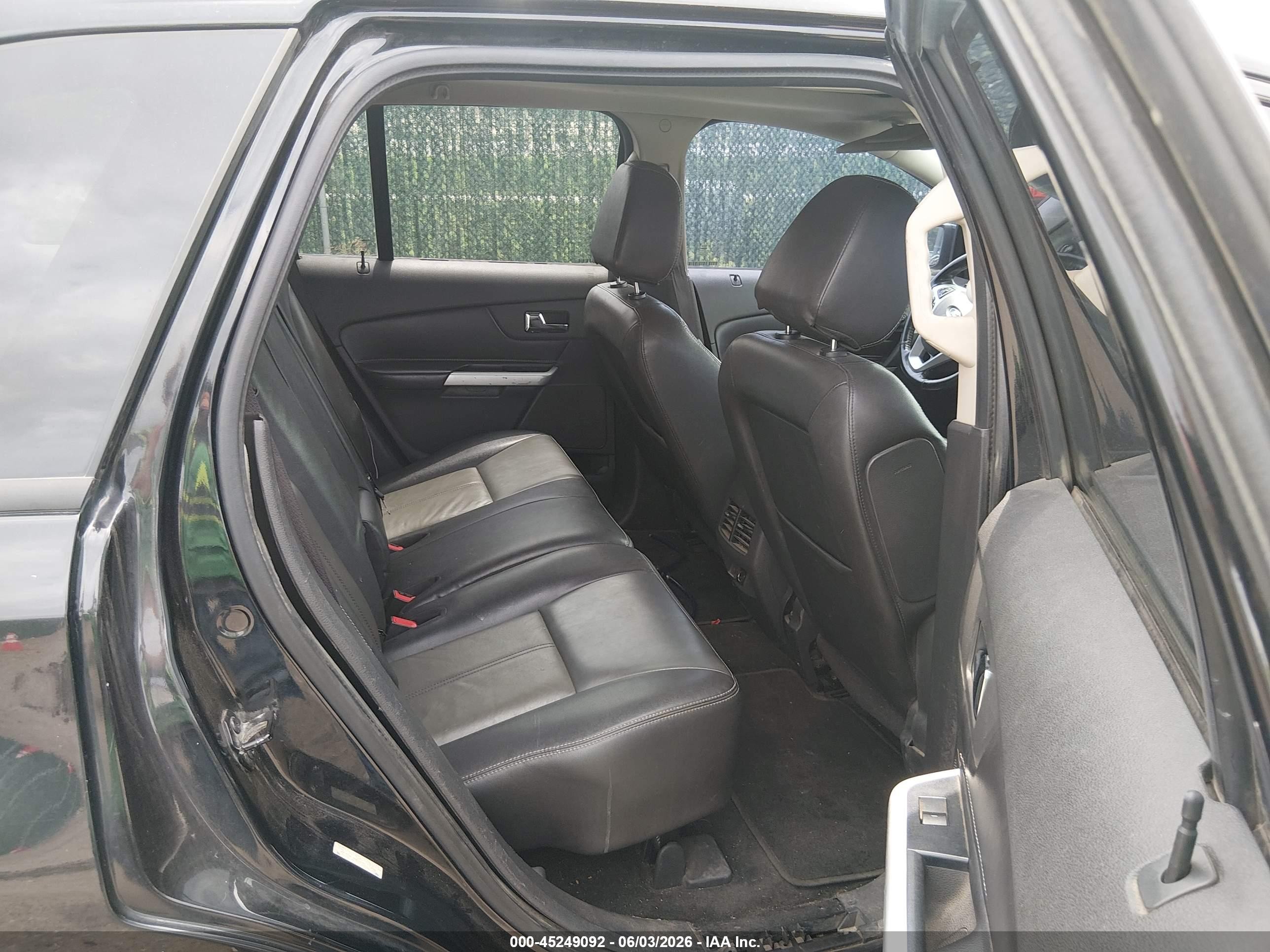 2013 Ford Edge Sport Black vin: 2FMDK3AK6DBC37492