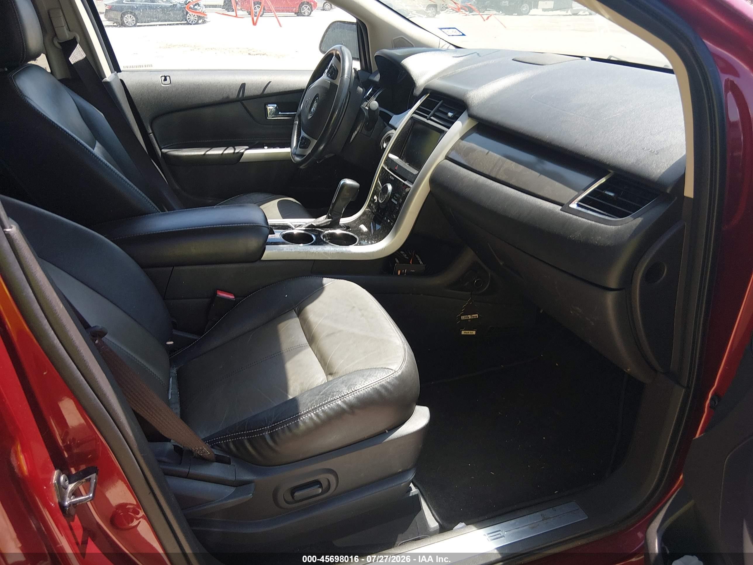 2013 Ford Edge Sport Red vin: 2FMDK3AK6DBC49013