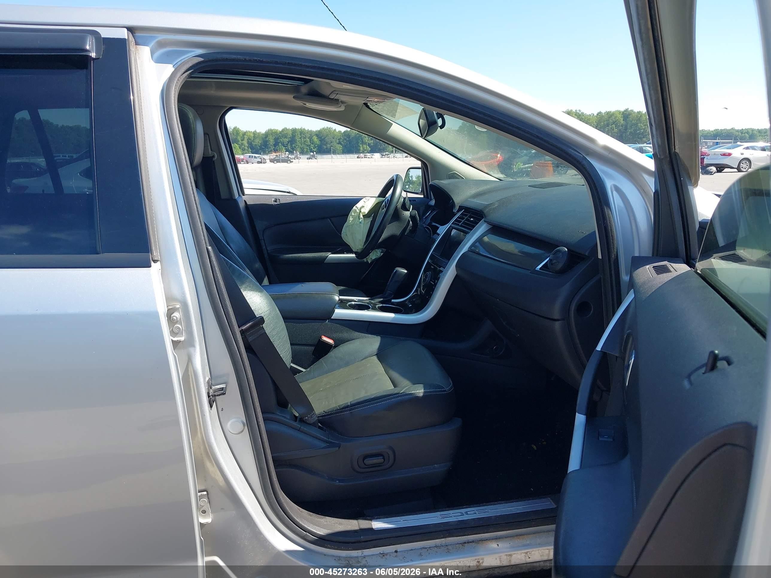 2012 Ford Edge Sport Silver vin: 2FMDK3AK7CBA77461