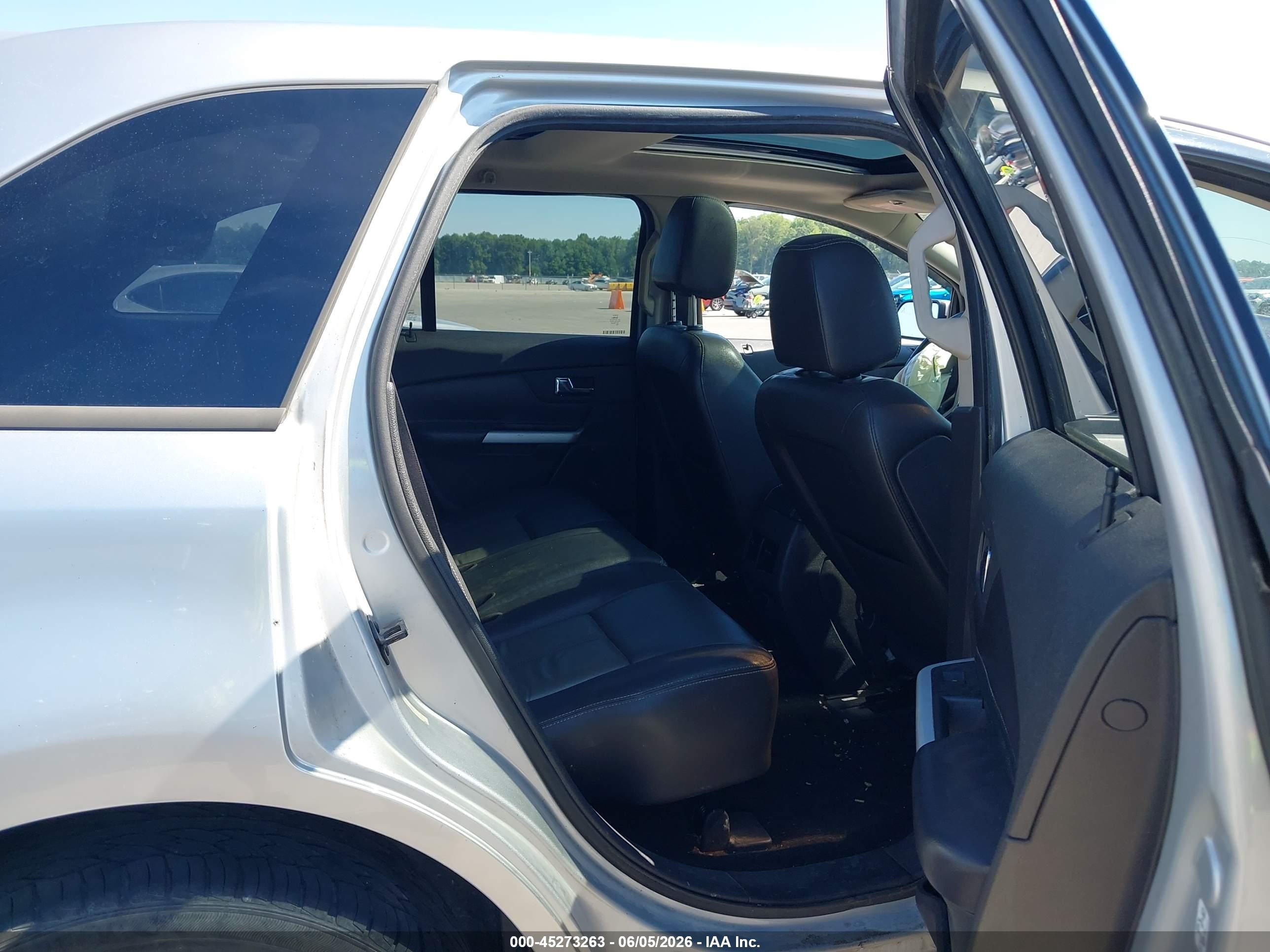 2012 Ford Edge Sport Silver vin: 2FMDK3AK7CBA77461