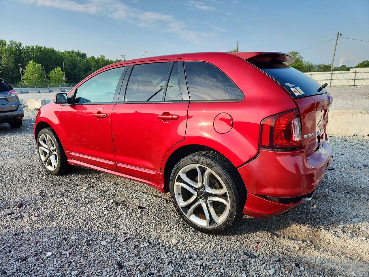 2011 Ford Edge Sport Brown vin: 2FMDK3AK9BBB12001