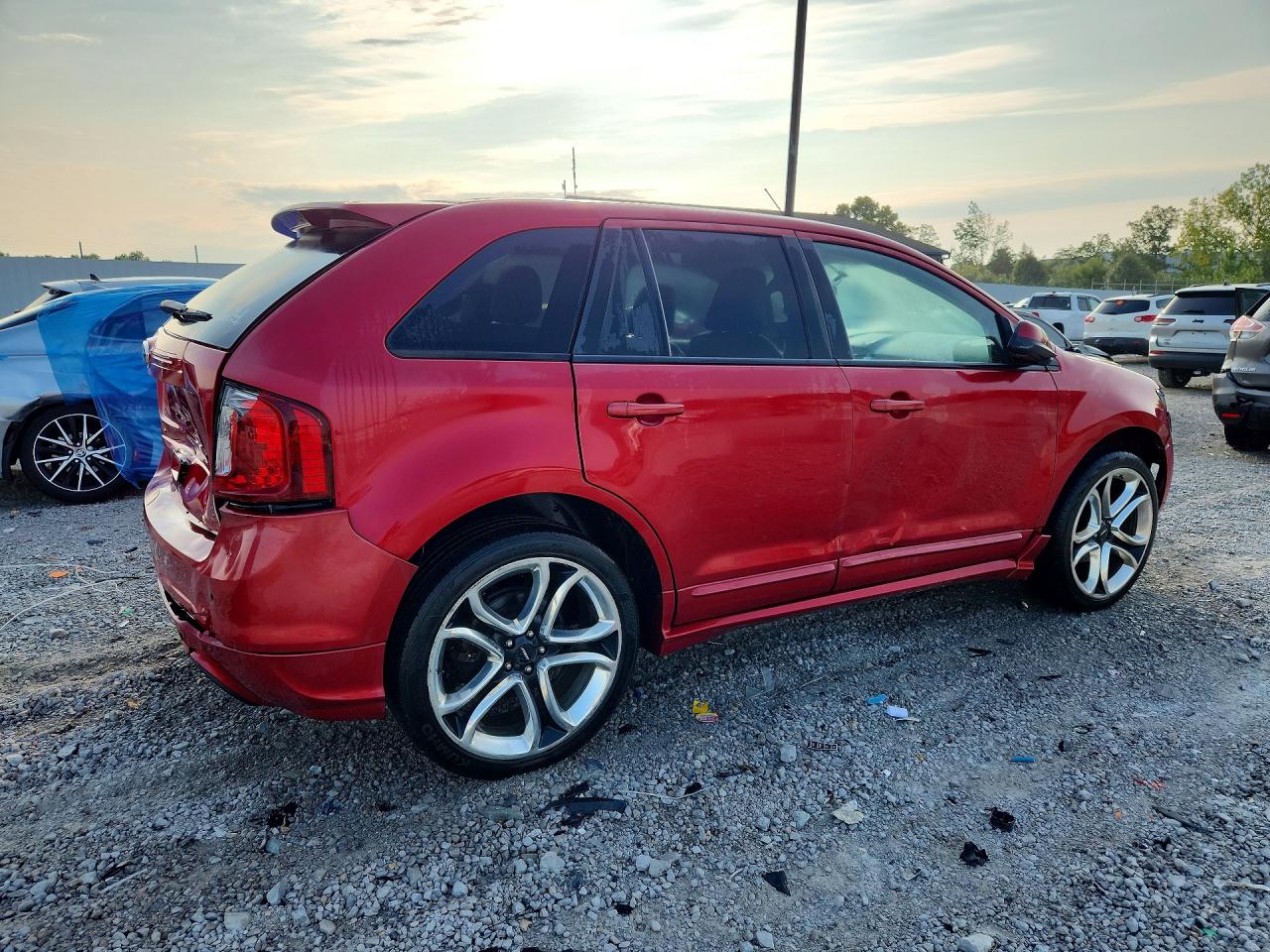 2011 Ford Edge Sport Brown vin: 2FMDK3AK9BBB12001