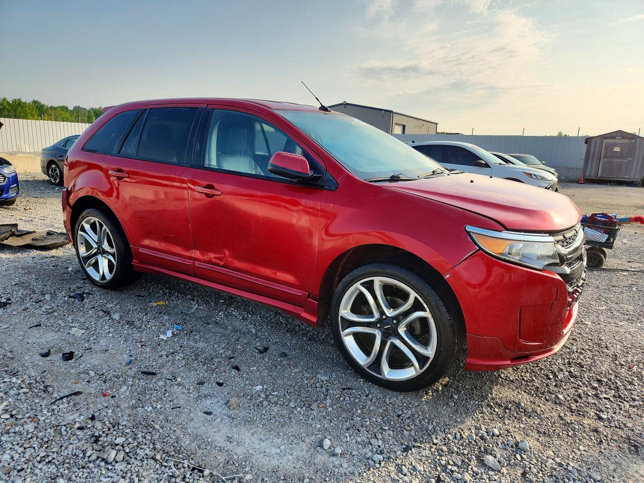 2011 Ford Edge Sport Brown vin: 2FMDK3AK9BBB12001