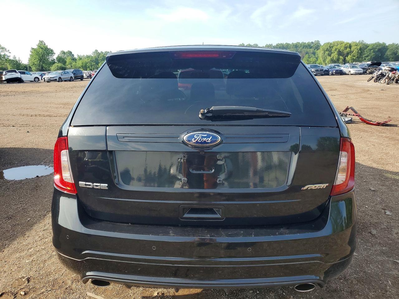 2011 Ford Edge Sport Black vin: 2FMDK3AK9BBB34743