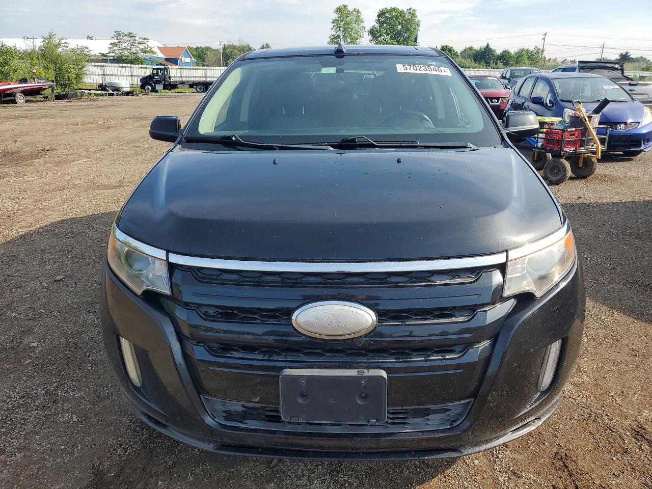 2011 Ford Edge Sport Black vin: 2FMDK3AK9BBB34743