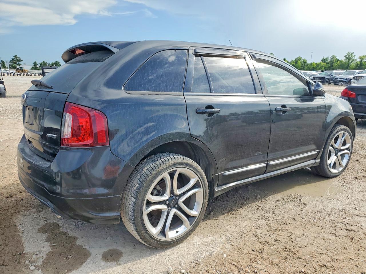 2013 Ford Edge Sport Black vin: 2FMDK3AK9DBA21653