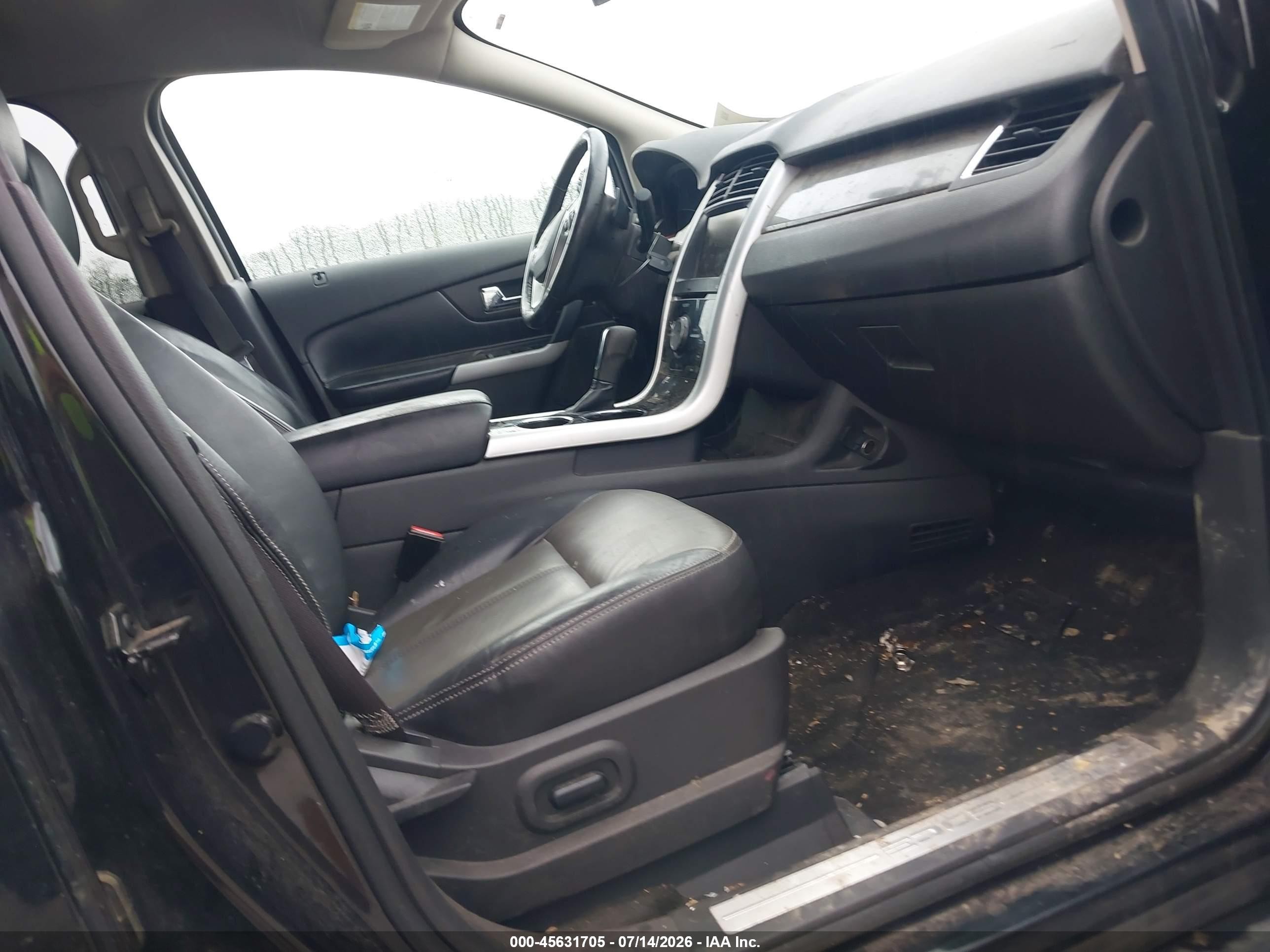 2013 Ford Edge Sport Black vin: 2FMDK3AK9DBA28845