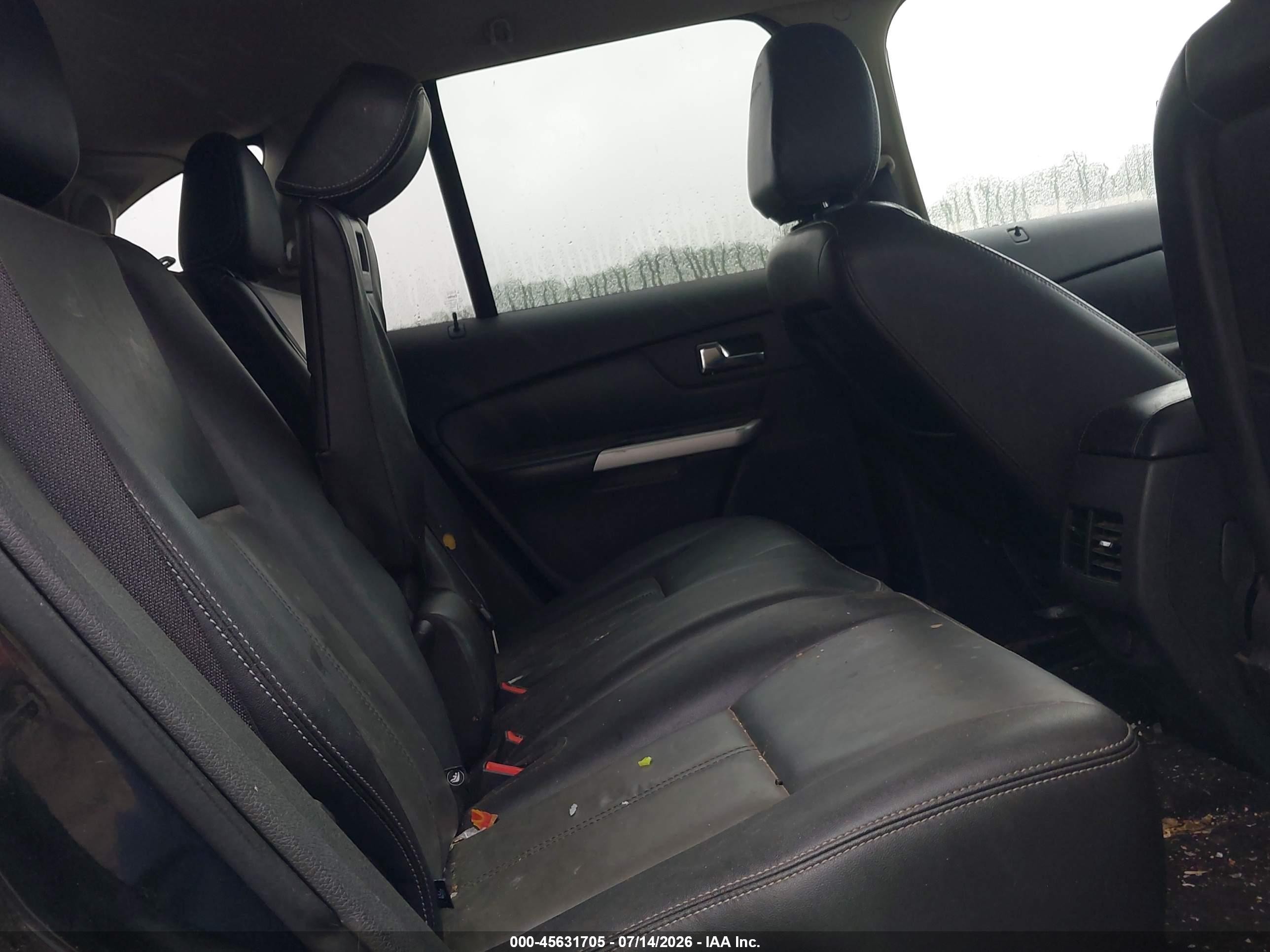 2013 Ford Edge Sport Black vin: 2FMDK3AK9DBA28845