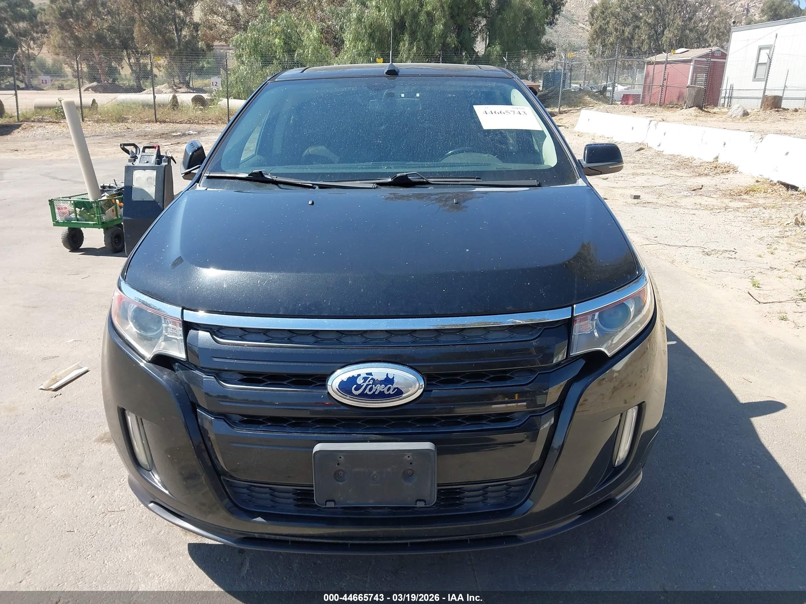 2013 Ford Edge Sport Черный vin: 2FMDK3AK9DBA73865