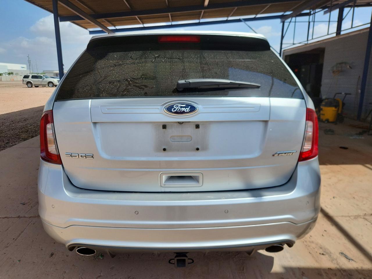 2013 Ford Edge Sport Silver vin: 2FMDK3AK9DBC74620