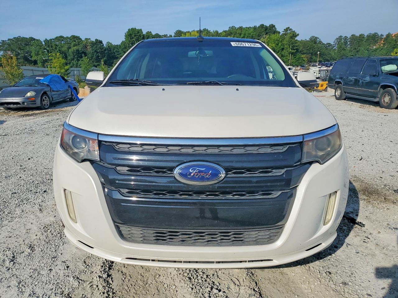 2013 Ford Edge Sport White vin: 2FMDK3AK9DBC97122