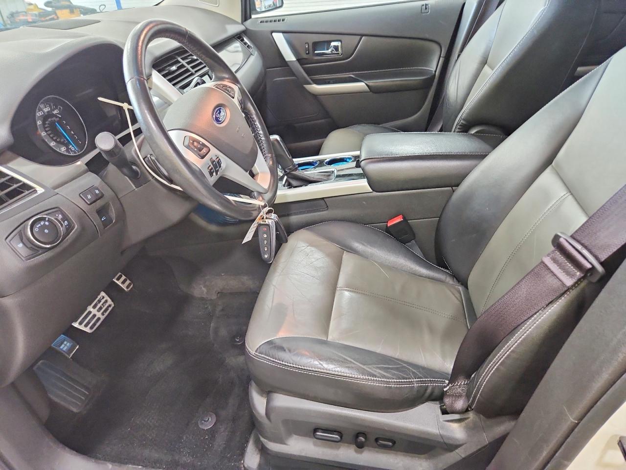 2013 Ford Edge Sport White vin: 2FMDK3AK9DBE33636