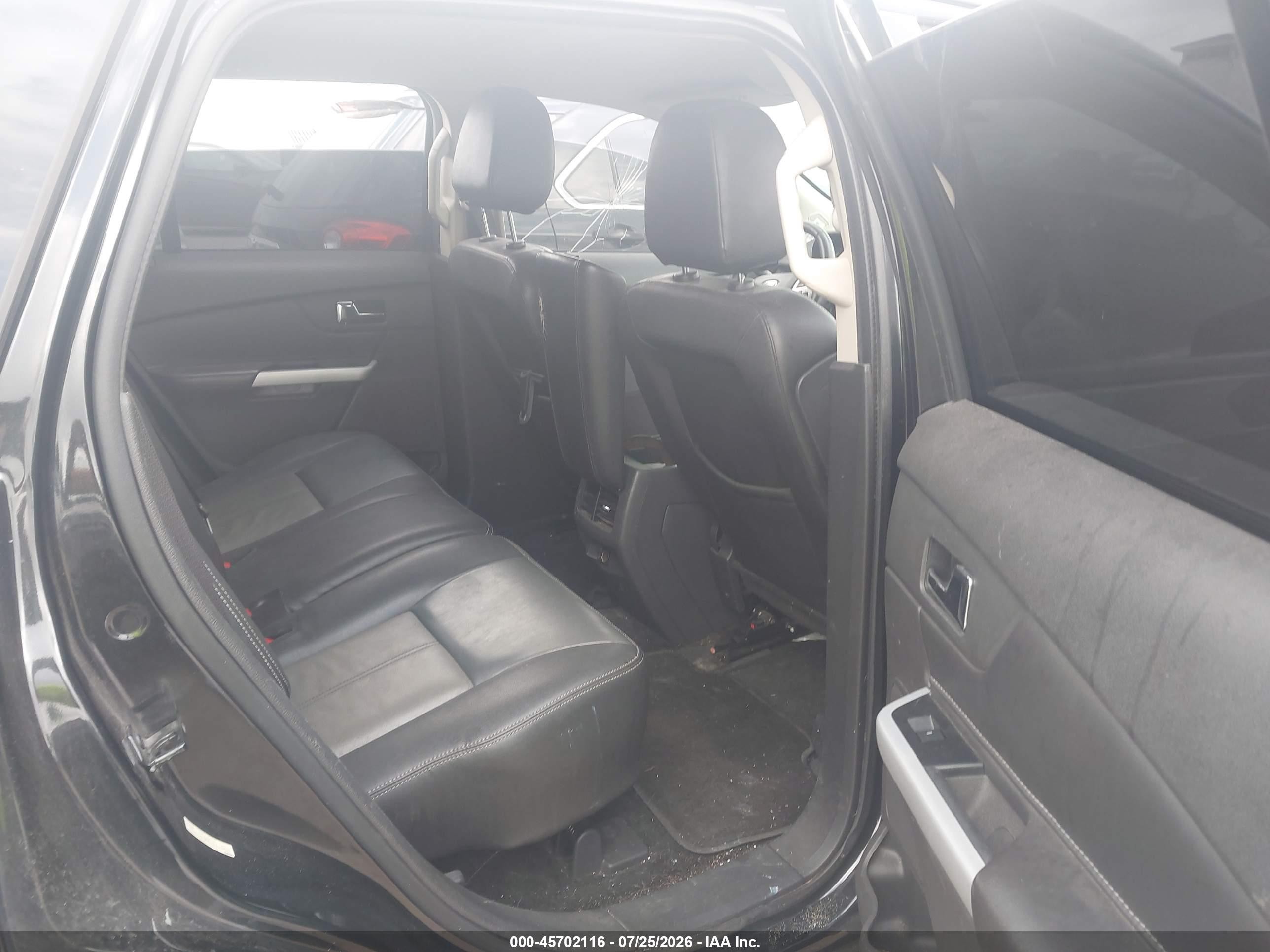 2014 Ford Edge Sport Black vin: 2FMDK3AK9EBB29708