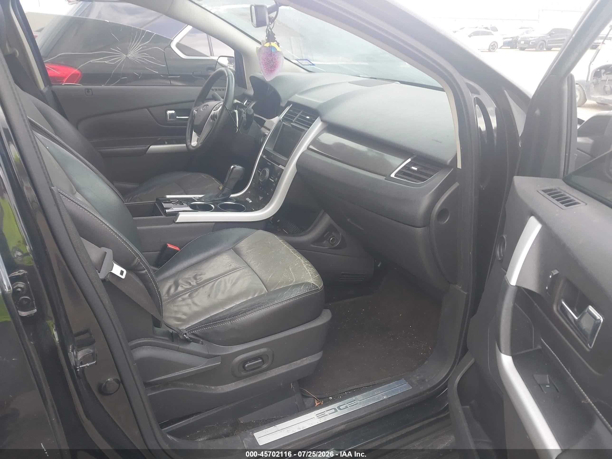 2014 Ford Edge Sport Black vin: 2FMDK3AK9EBB29708