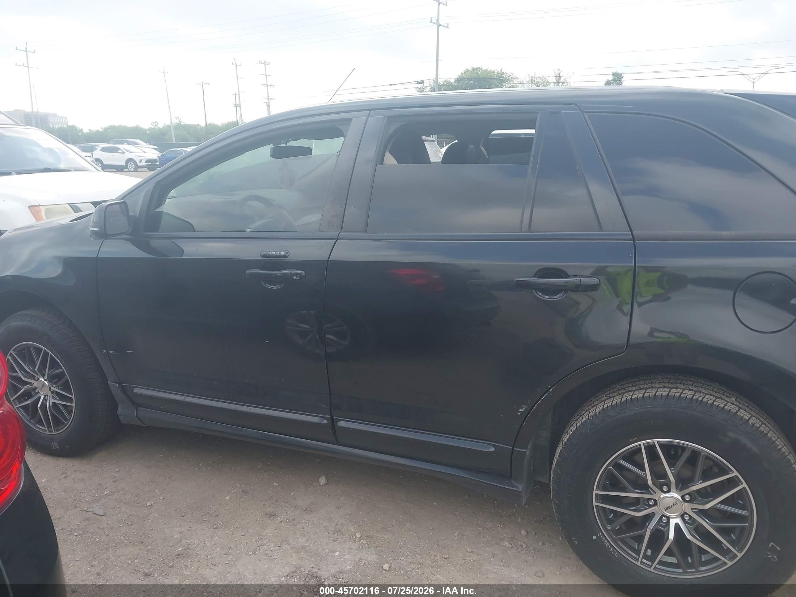 2014 Ford Edge Sport Black vin: 2FMDK3AK9EBB29708