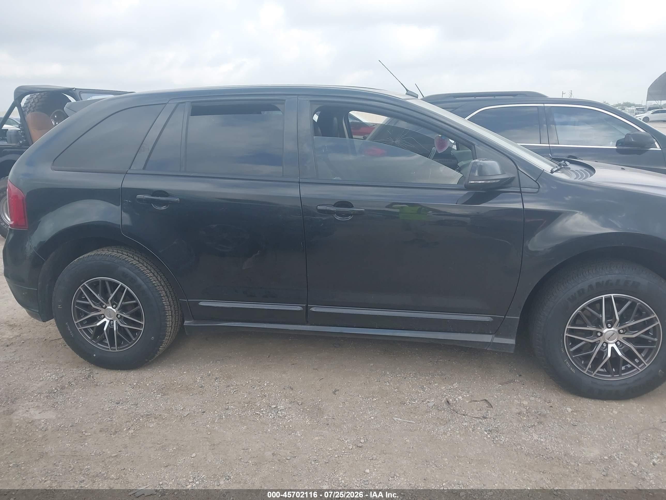 2014 Ford Edge Sport Black vin: 2FMDK3AK9EBB29708